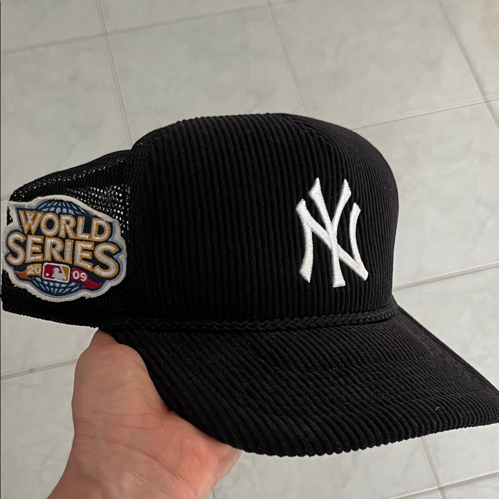 Black NY Yankees World Series Cap Kith